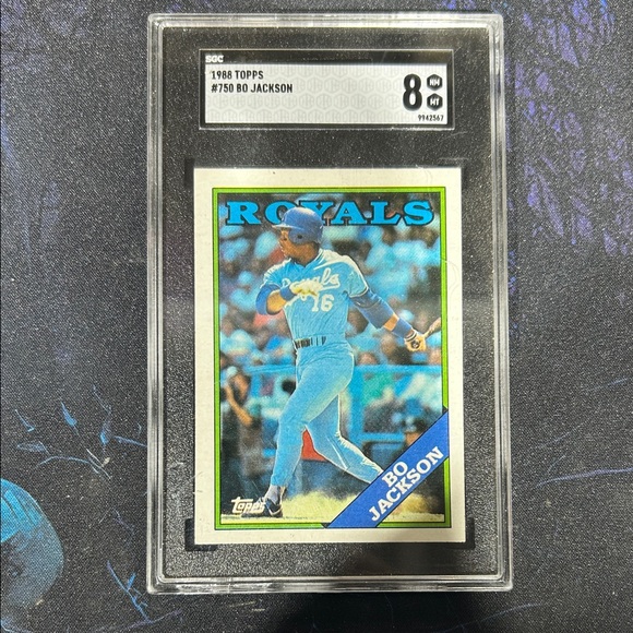 Topps Other - Topps Bo Jackson Baseball Card #750